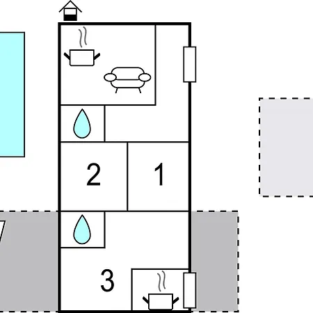 Awesome In Σπίτι διακοπών Unesic